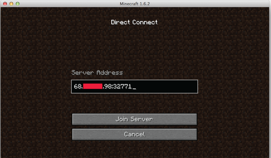 bind port to ip on mac for minecraft